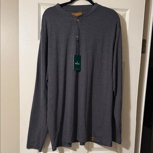 New Venado Men's XLT Charcoal Long Sleeve Tee